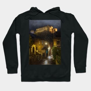 Edinburgh Castle in the snow Hoodie